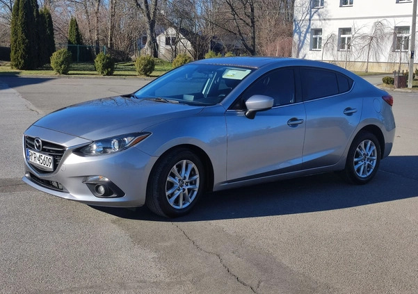 Mazda 3 cena 41900 przebieg: 170000, rok produkcji 2015 z Dobra małe 211